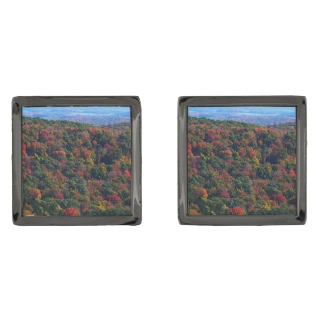 Appalachian Mountains in Fall Cufflinks (Front)