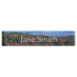Appalachian Mountains in Fall Desk Name Plate