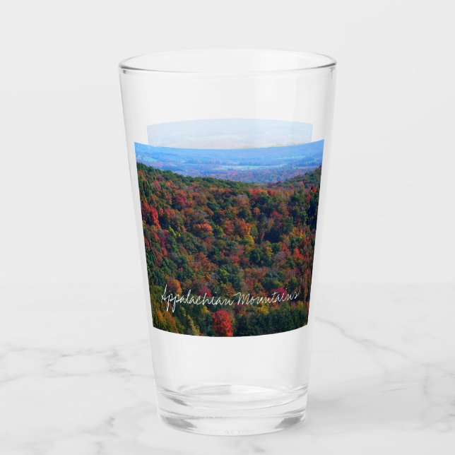 Appalachian Mountains in Fall Glass (Front)