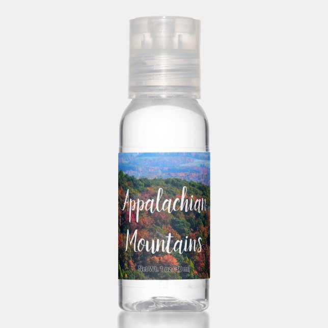Appalachian Mountains in Fall Hand Sanitizer (Front)