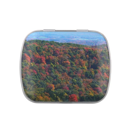 Appalachian Mountains in Fall Jelly Belly Tin (Top)