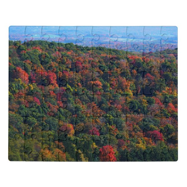 Appalachian Mountains in Fall Jigsaw Puzzle (Puzzle Horizontal)