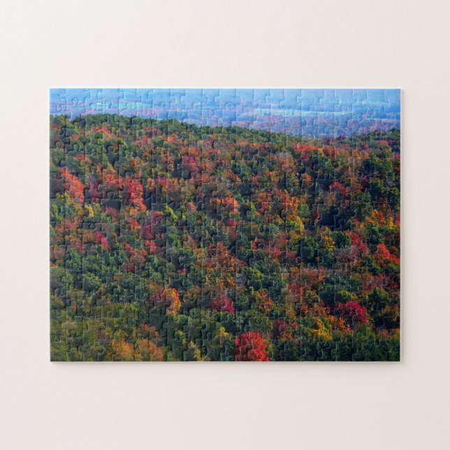 Appalachian Mountains in Fall Jigsaw Puzzle (Horizontal)