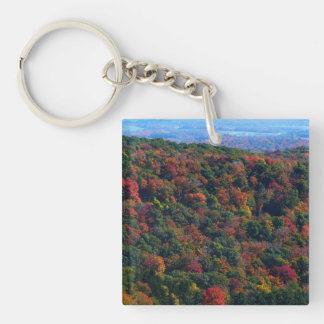 Appalachian Mountains in Fall Keychain