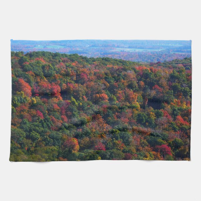 Appalachian Mountains in Fall Kitchen Towel (Horizontal)