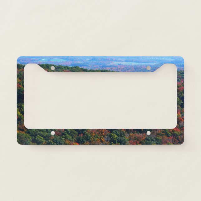 Appalachian Mountains in Fall License Plate Frame (Front)