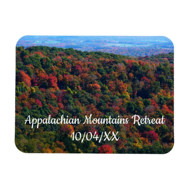Appalachian Mountains in Fall Magnet (Horizontal)