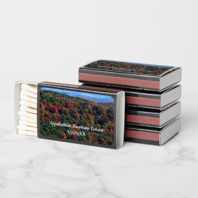 Appalachian Mountains in Fall Matchboxes (Stacked)