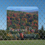 Appalachian Mountains in Fall Metal Sign