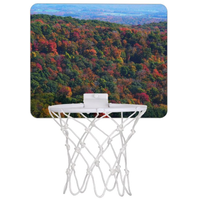 Appalachian Mountains in Fall Mini Basketball Hoop (Front)