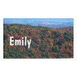 Appalachian Mountains in Fall Name Tag