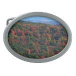 Appalachian Mountains in Fall Oval Belt Buckle