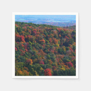 Appalachian Mountains in Fall Paper Napkins