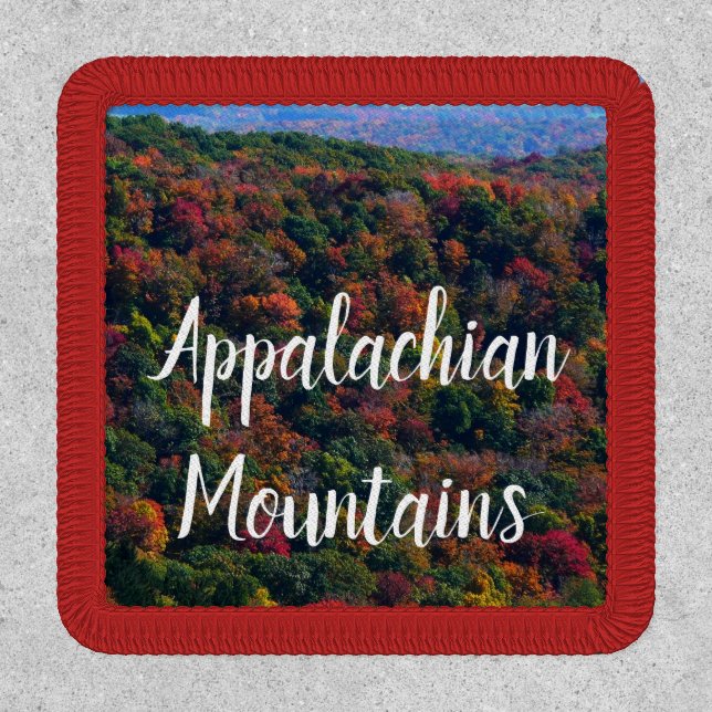 Appalachian Mountains in Fall Patch (Front)