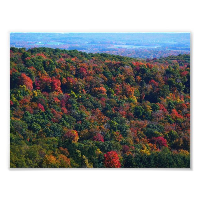 Appalachian Mountains in Fall Photo Print (Front)