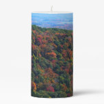 Appalachian Mountains in Fall Pillar Candle
