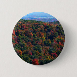 Appalachian Mountains in Fall Pinback Button