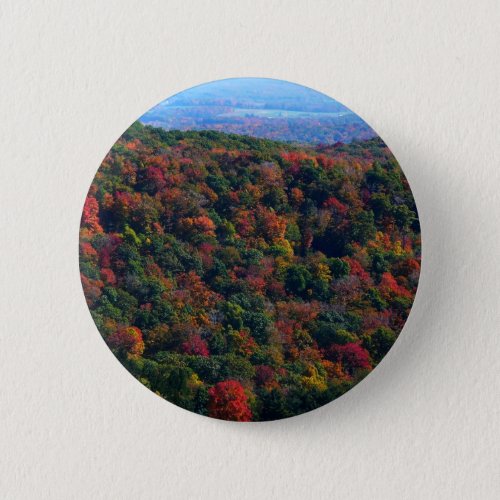 Appalachian Mountains in Fall Pinback Button