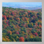 Appalachian Mountains in Fall Poster