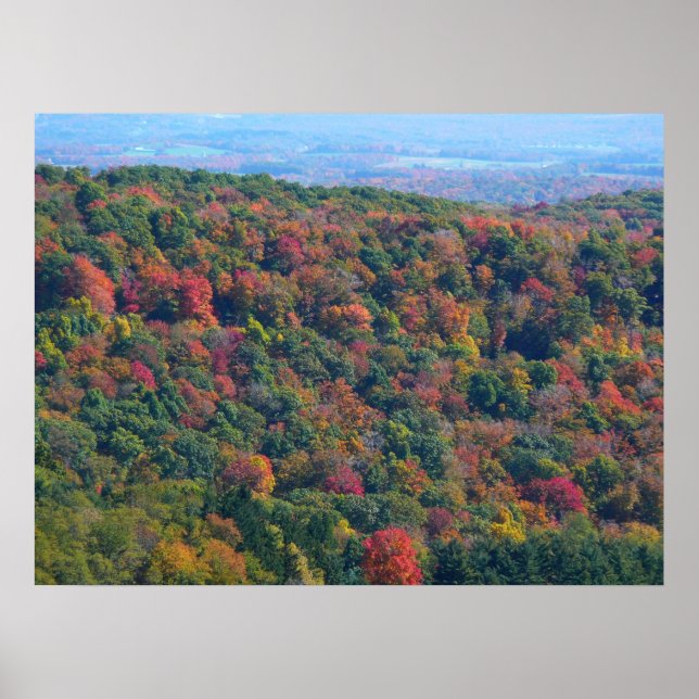 Appalachian Mountains in Fall Poster (Front)