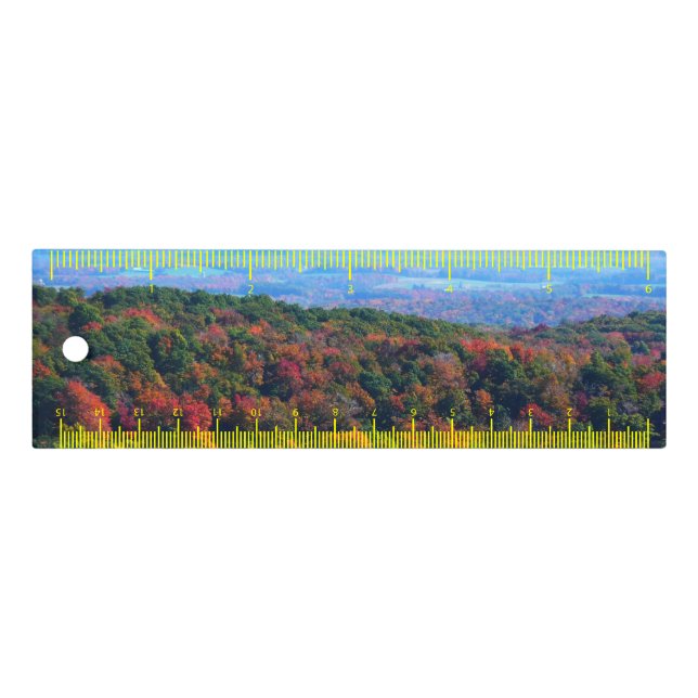Appalachian Mountains in Fall Ruler (Front)