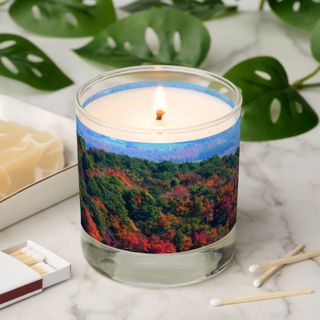 Appalachian Mountains in Fall Scented Candle (Lit)