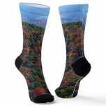 Appalachian Mountains in Fall Socks