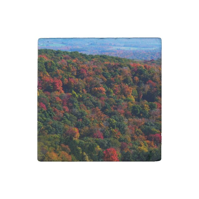Appalachian Mountains in Fall Stone Magnet (Front)