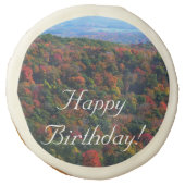 Appalachian Mountains in Fall Sugar Cookie (Front)