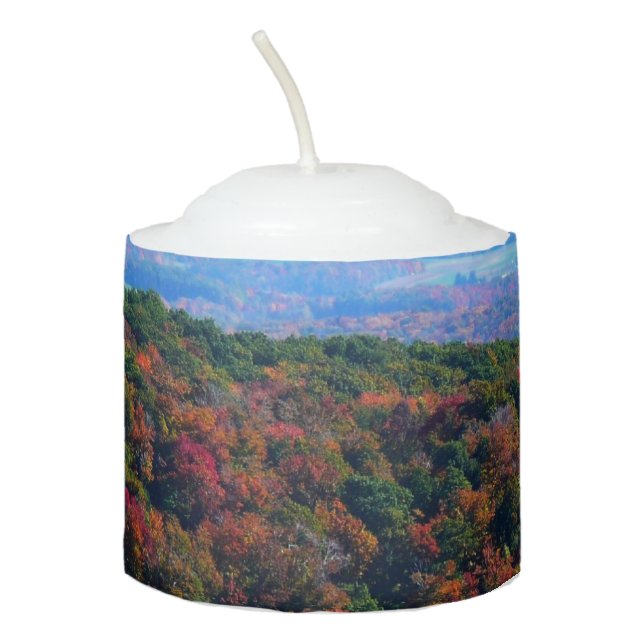 Appalachian Mountains in Fall Votive Candle (Front)