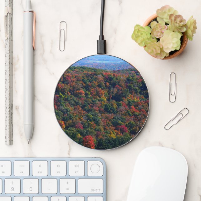 Appalachian Mountains in Fall Wireless Charger (Desk)