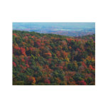 Appalachian Mountains in Fall Wood Poster