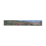Appalachian Mountains in Fall Wrap Around Label