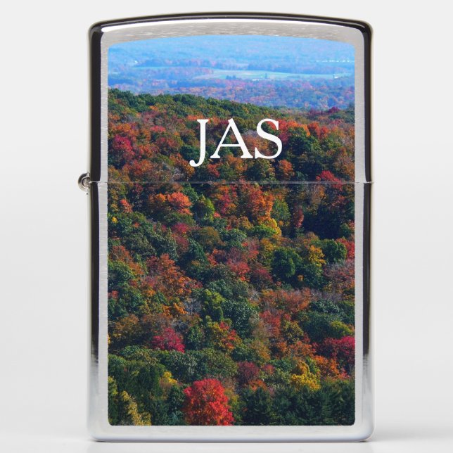 Appalachian Mountains in Fall Zippo Lighter (Front)