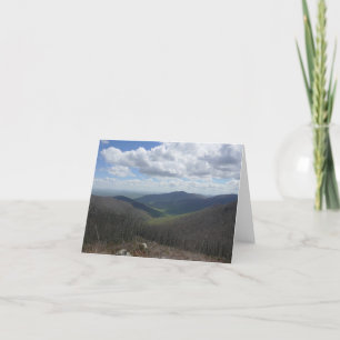 Appalachian Mountains in Spring Card