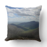 Appalachian Mountains in Spring Throw Pillow