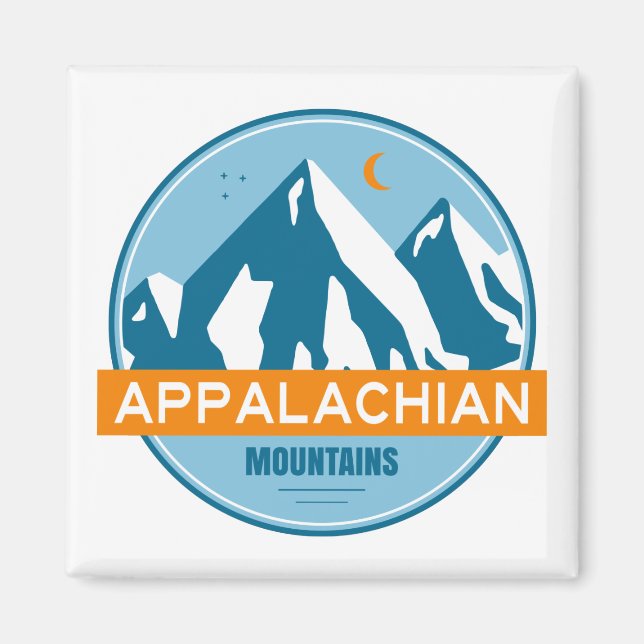 Appalachian Mountains Magnet (Front)