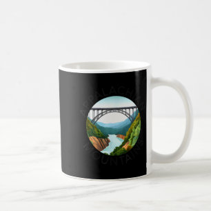 Appalachian Mountains New River Gorge Bridge West Coffee Mug