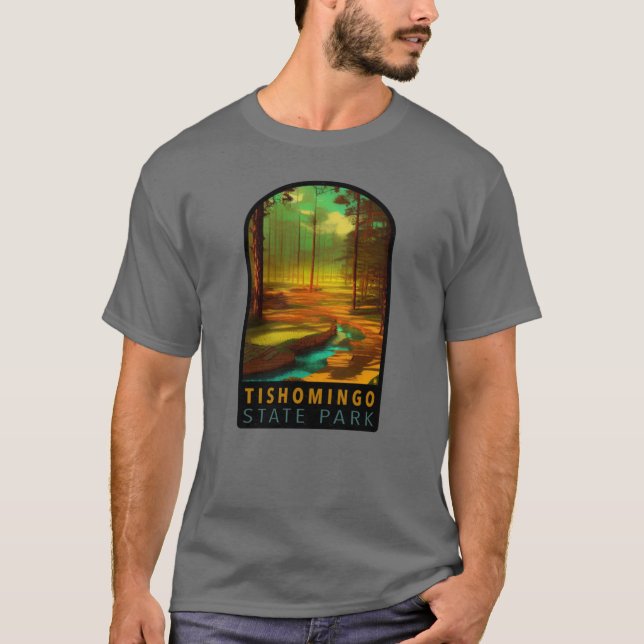 Appalachian Mountains Tishomingo State Park Missis T-Shirt (Front)