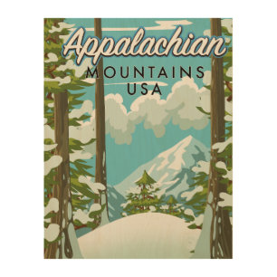 Appalachian Mountains Travel poster