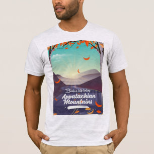 Appalachian Mountains vintage travel poster T-Shirt