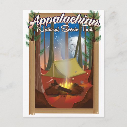 Appalachian National Scenic Trail Postcard