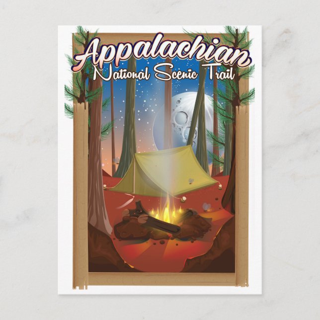 Appalachian National Scenic Trail Postcard (Front)