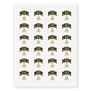 Appalachian State University Mom Temporary Tattoos