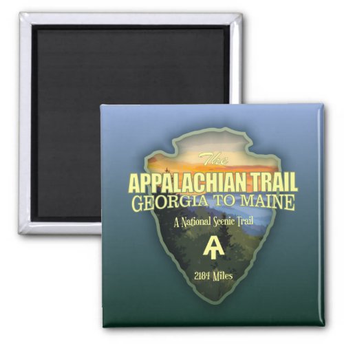 Appalachian Trail arrowhead Magnet
