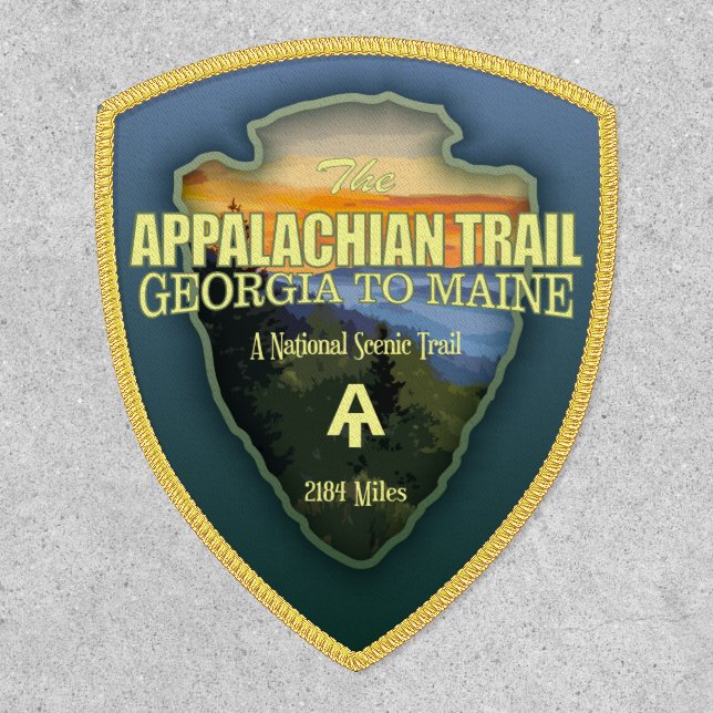 Appalachian Trail (arrowhead)  Patch (Front)