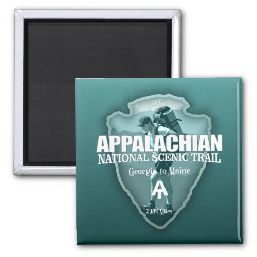 Appalachian Trail arrowhead T Magnet