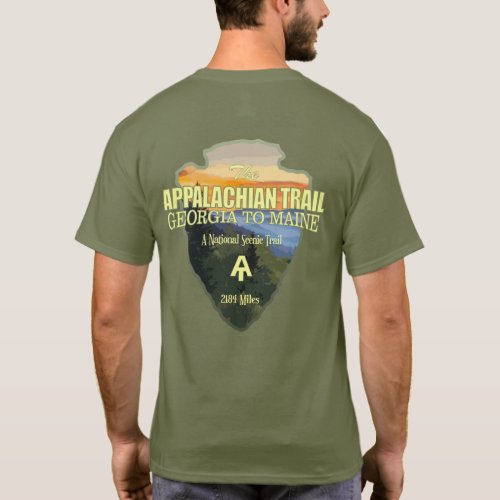 Appalachian Trail arrowhead T_Shirt