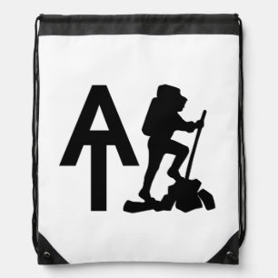 Appalachian Trail  -  AT  -  Bucket List Hike Drawstring Bag