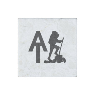 Appalachian Trail - AT - Bucket List Hike Stone Magnet
